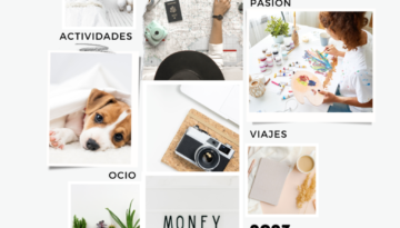 Vision Board Instagram feed template